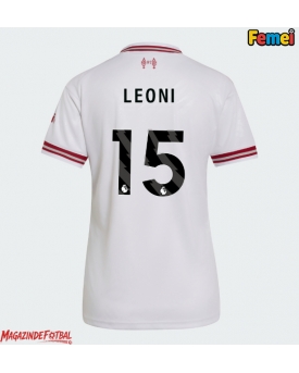 Liverpool Giovanni Leoni #15 Tricou Fotbal Replică 2026-27 Femei Deplasare